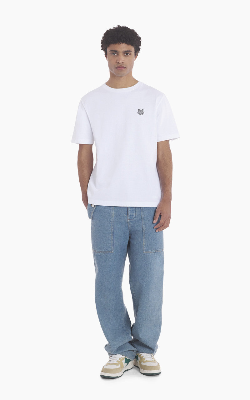 Maison Kitsuné Bold Fox Head Patch Comfort T-Shirt White