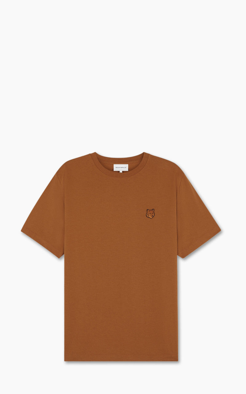 Maison Kitsuné Bold Fox Head Patch Comfort T-Shirt Tobacco