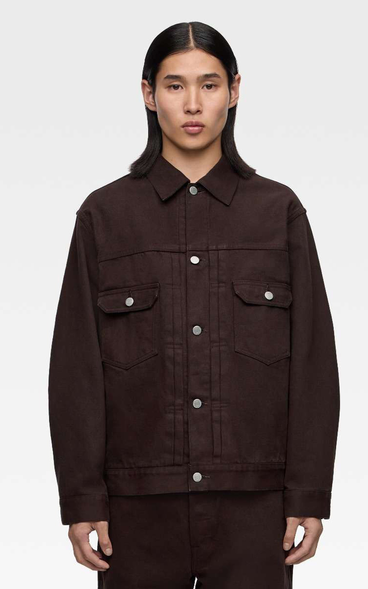 Momotaro Jeans MMGJ6000 #002 'Onigurumi-Dye' Type 2 Denim Jacket Brown 15oz