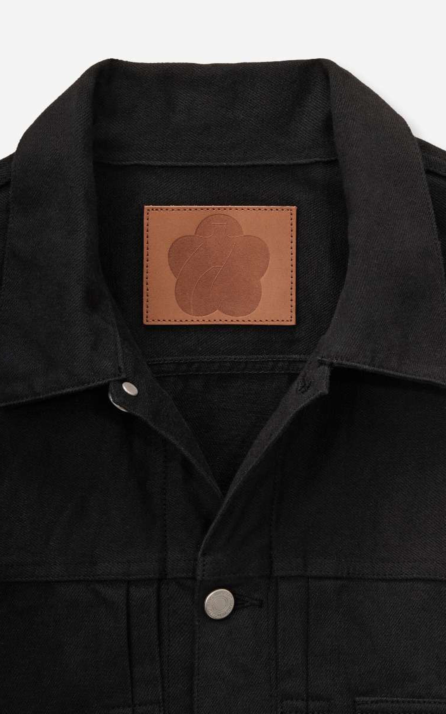 Momotaro Jeans MMGJ6001 #001 'Kurozome-Dye' Type 1 Denim Jacket Black 15oz