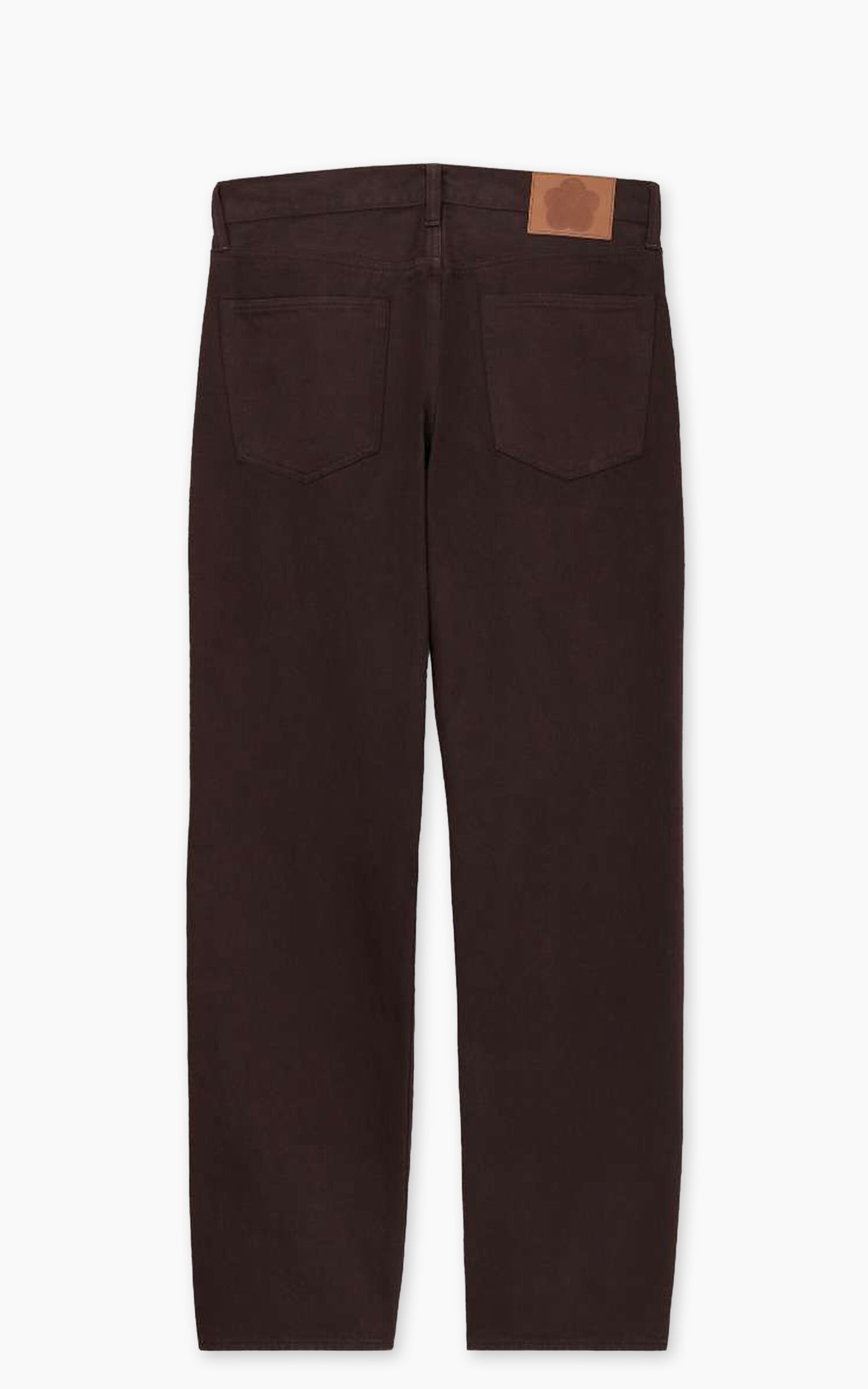 MOMOTARO JEANS MMJE6400 #100 'Onigurumi-Dye' Straight Denim Brown 15oz