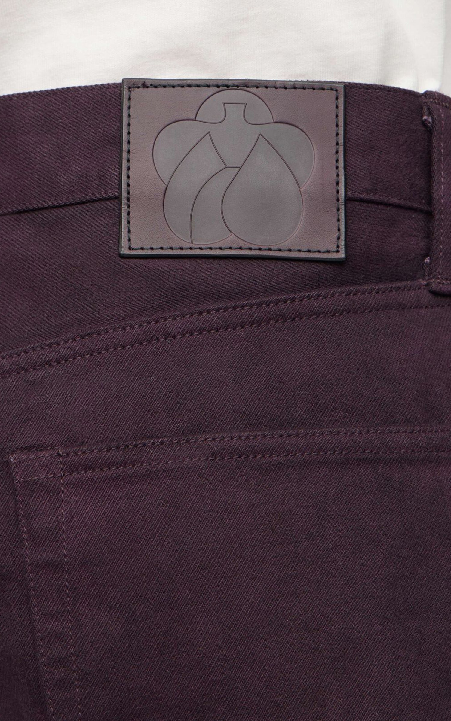 MOMOTARO JEANS MMJB6401 #100 Shikon Straight Denim Purple