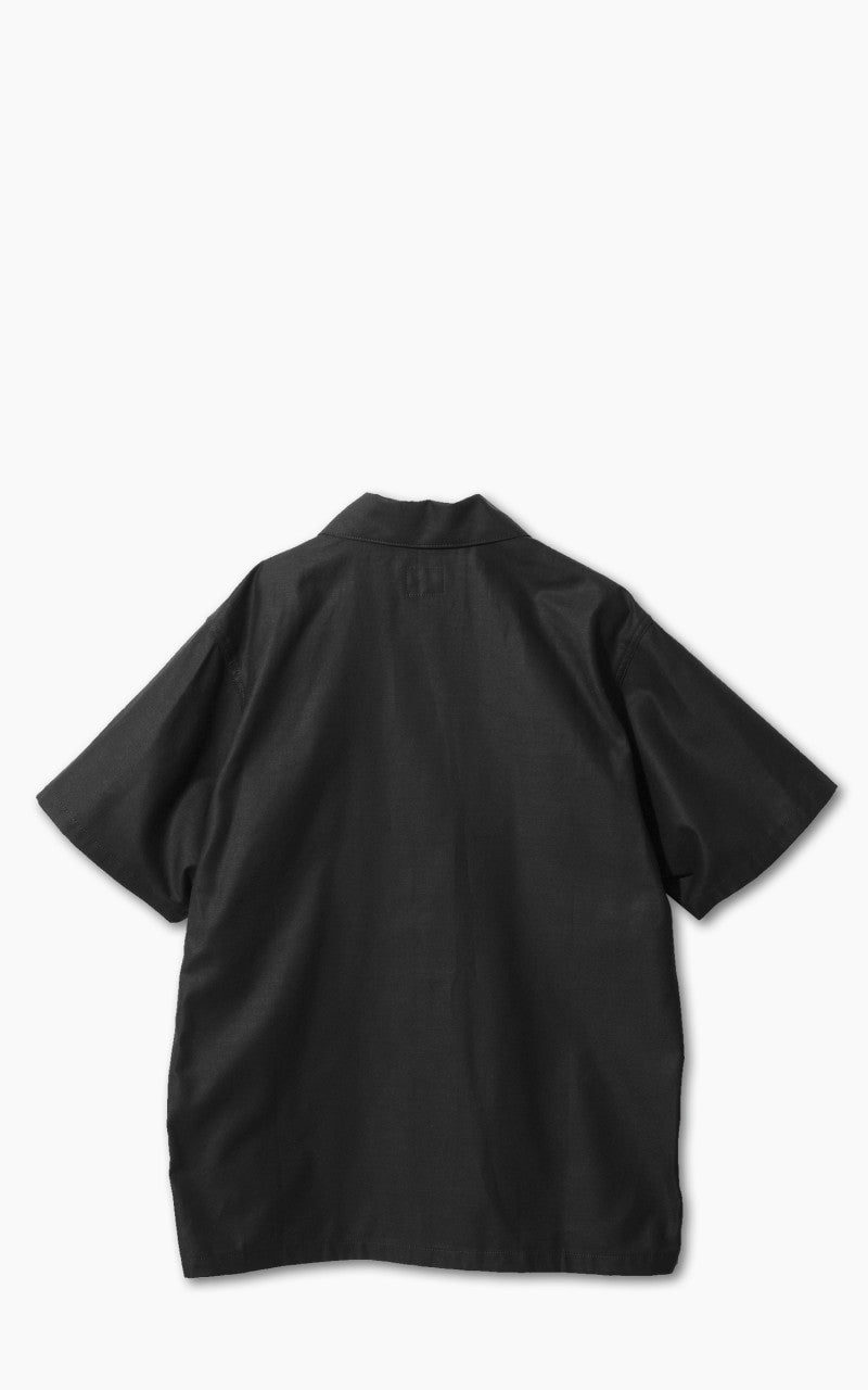 Needles S/S Fatigue Shirt Backsateen Black