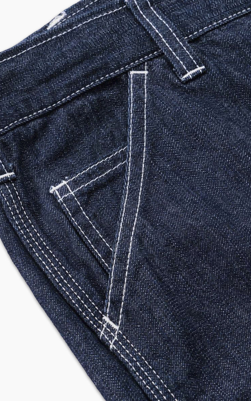 Momotaro Jeans MSP0030M31 GTB Denim Painter Shorts Indigo 10oz