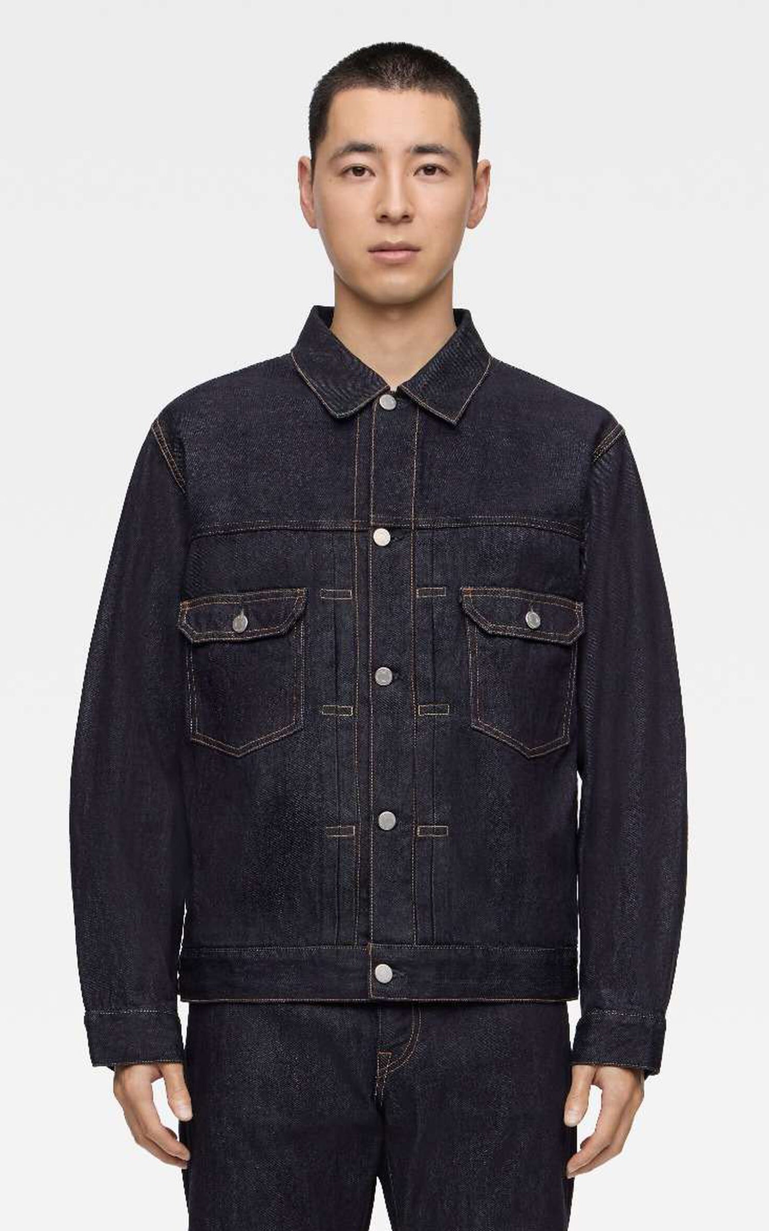 Momotaro Jeans MXGJ1008 #002 'Tokuno Blue' Type 2 Denim Jacket Indigo 11oz