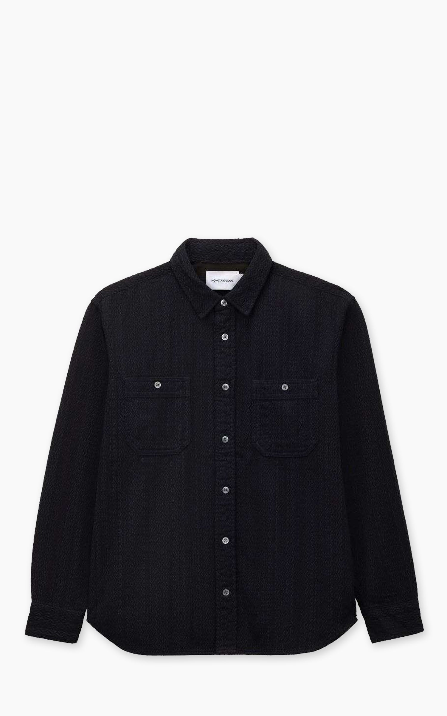 MOMOTARO JEANS MXLS1040 Sashiko Work Shirt Indigo