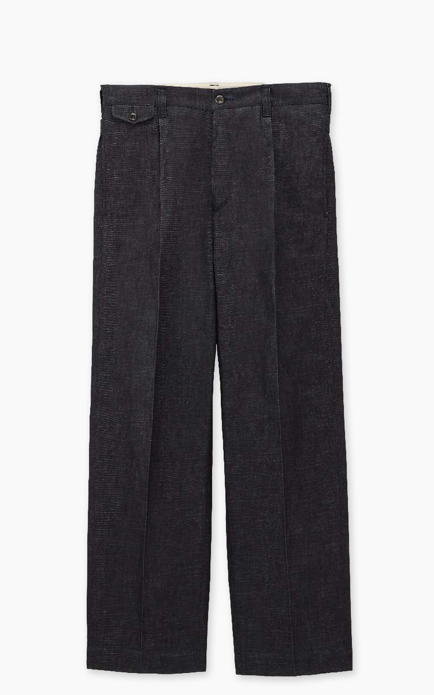 Momotaro Jeans MXPT6000 Pleated Selvedge Denim Trouser 8oz