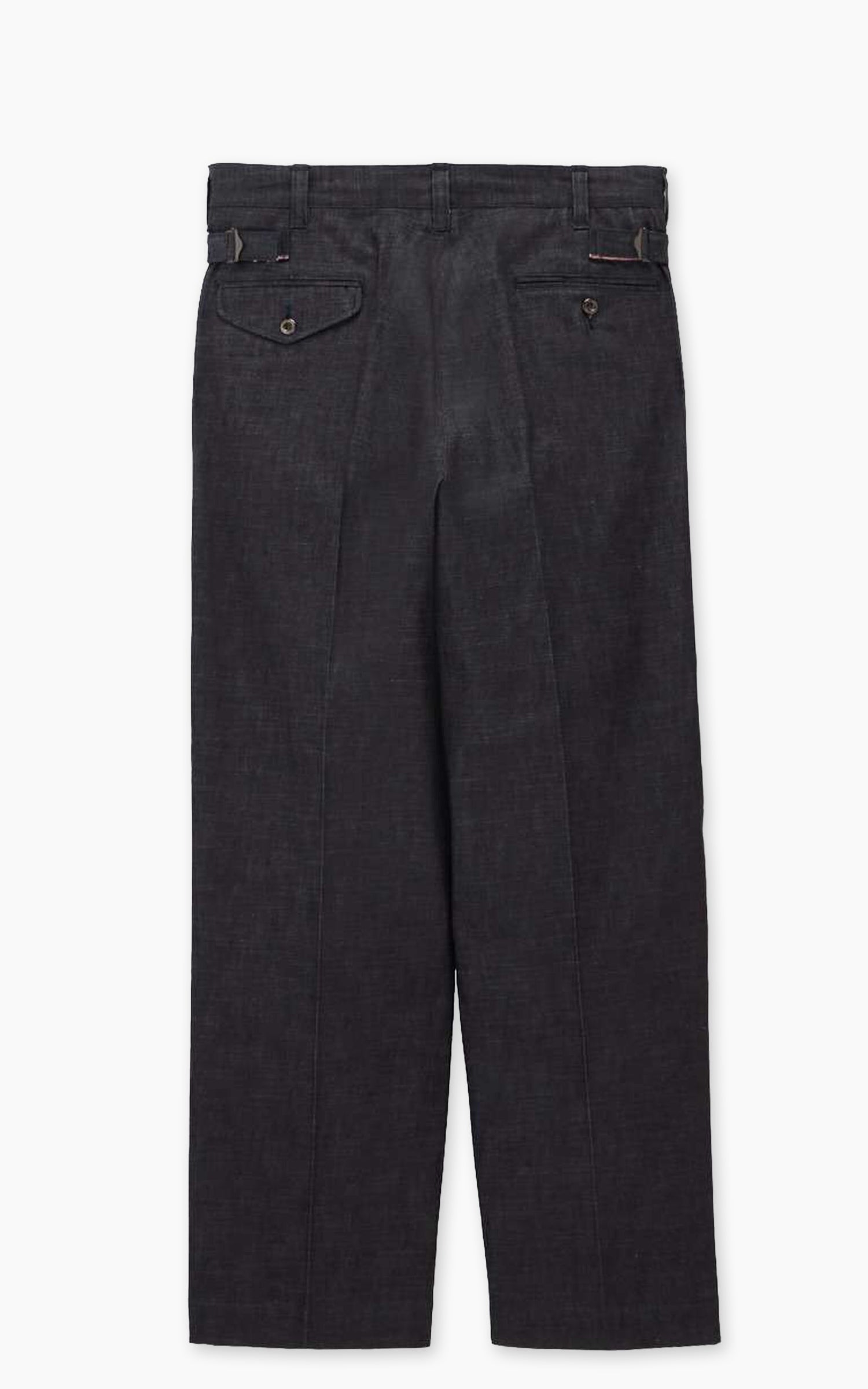 Momotaro Jeans MXPT6000 Pleated Selvedge Denim Trouser 8oz