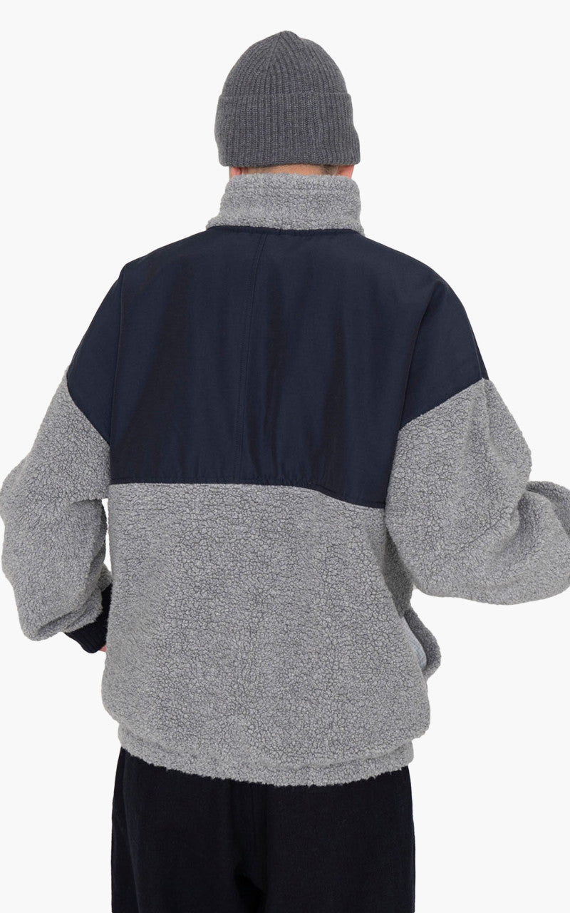 Nanamica Vintage Wool Fleece Jacket Heather Grey