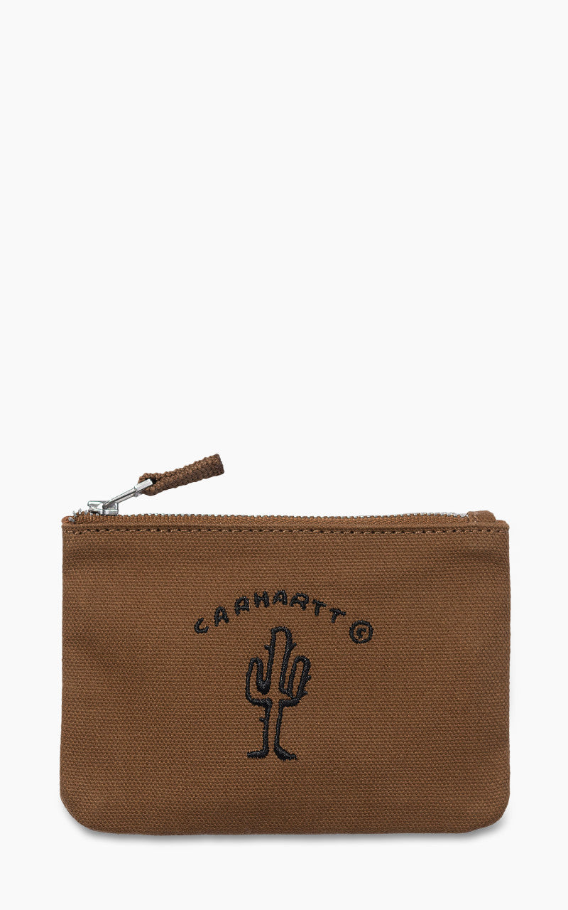 Carhartt WIP New Frontier Zip Wallet Hamilton Brown/Black