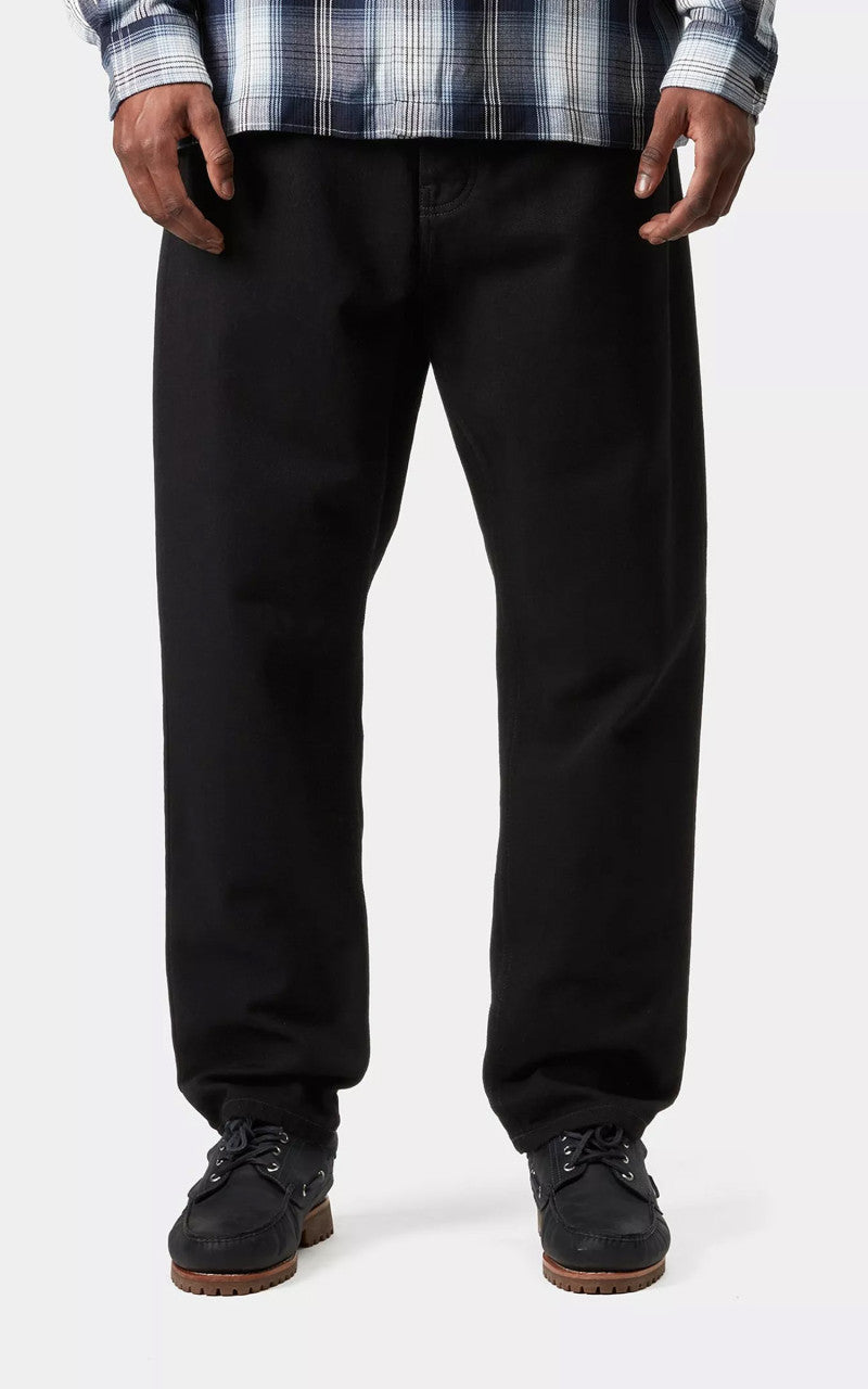 Carhartt WIP Newel Pant Maitland Denim One Wash Black