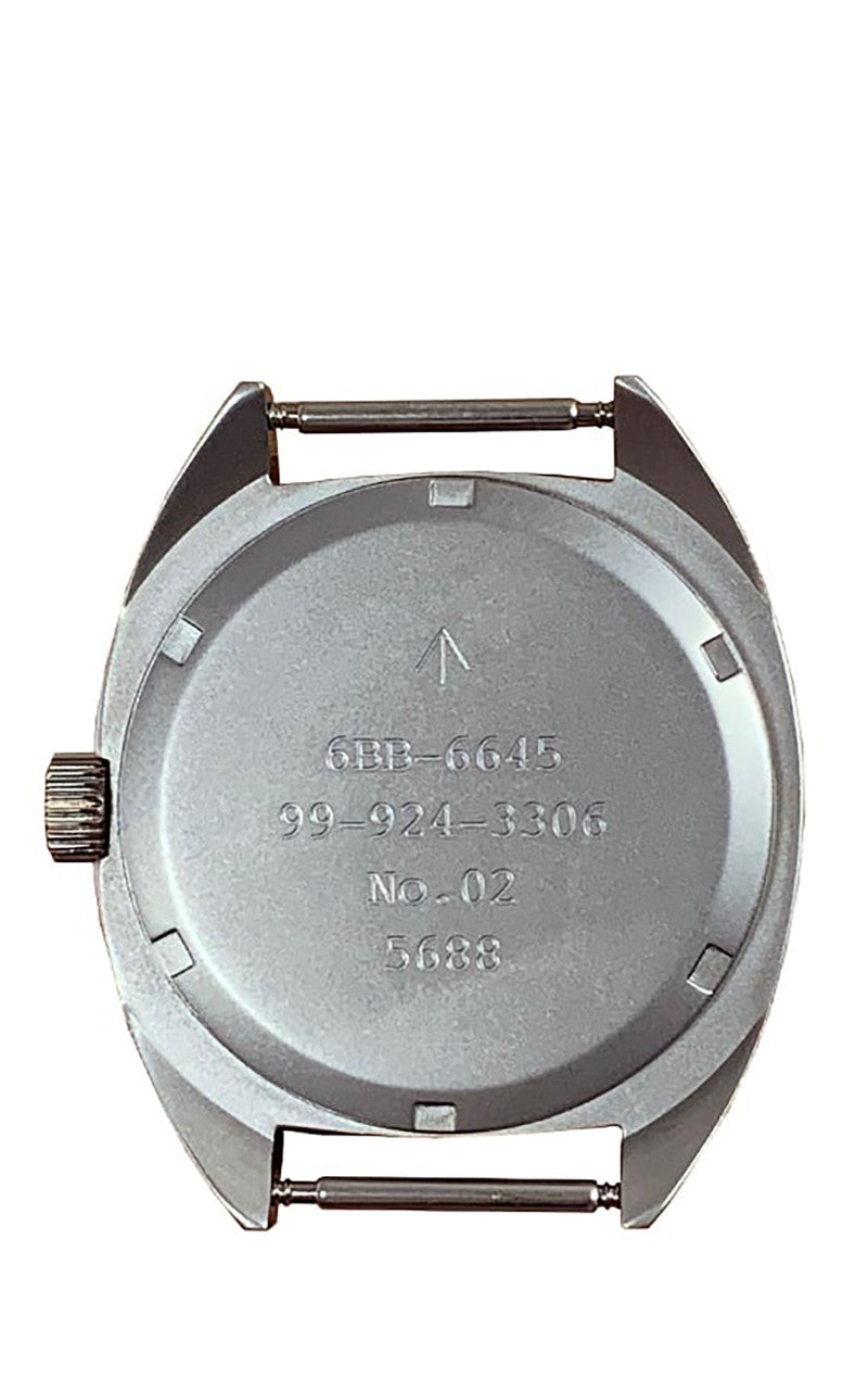 Naval Watch Company MIL-02A Naval Military Watch Black Dial Grey