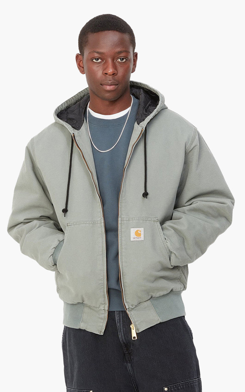 Carhartt WIP OG Active Jacket Aged Canvas Smoke Green