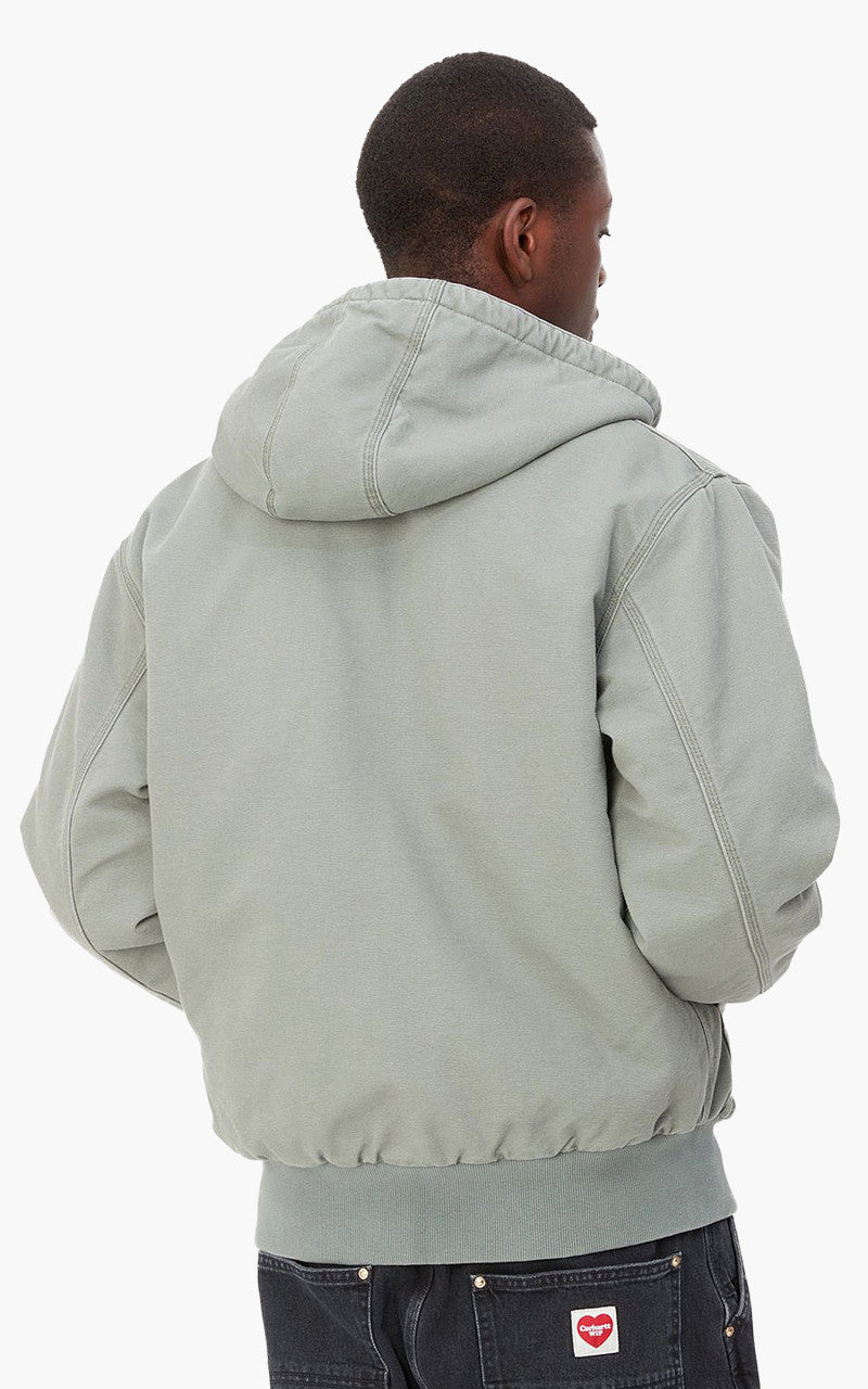 Carhartt WIP OG Active Jacket Aged Canvas Smoke Green