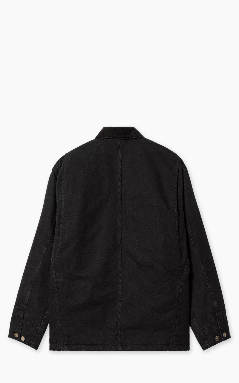 Carhartt WIP OG Chore Coat Aged Canvas Black/Black
