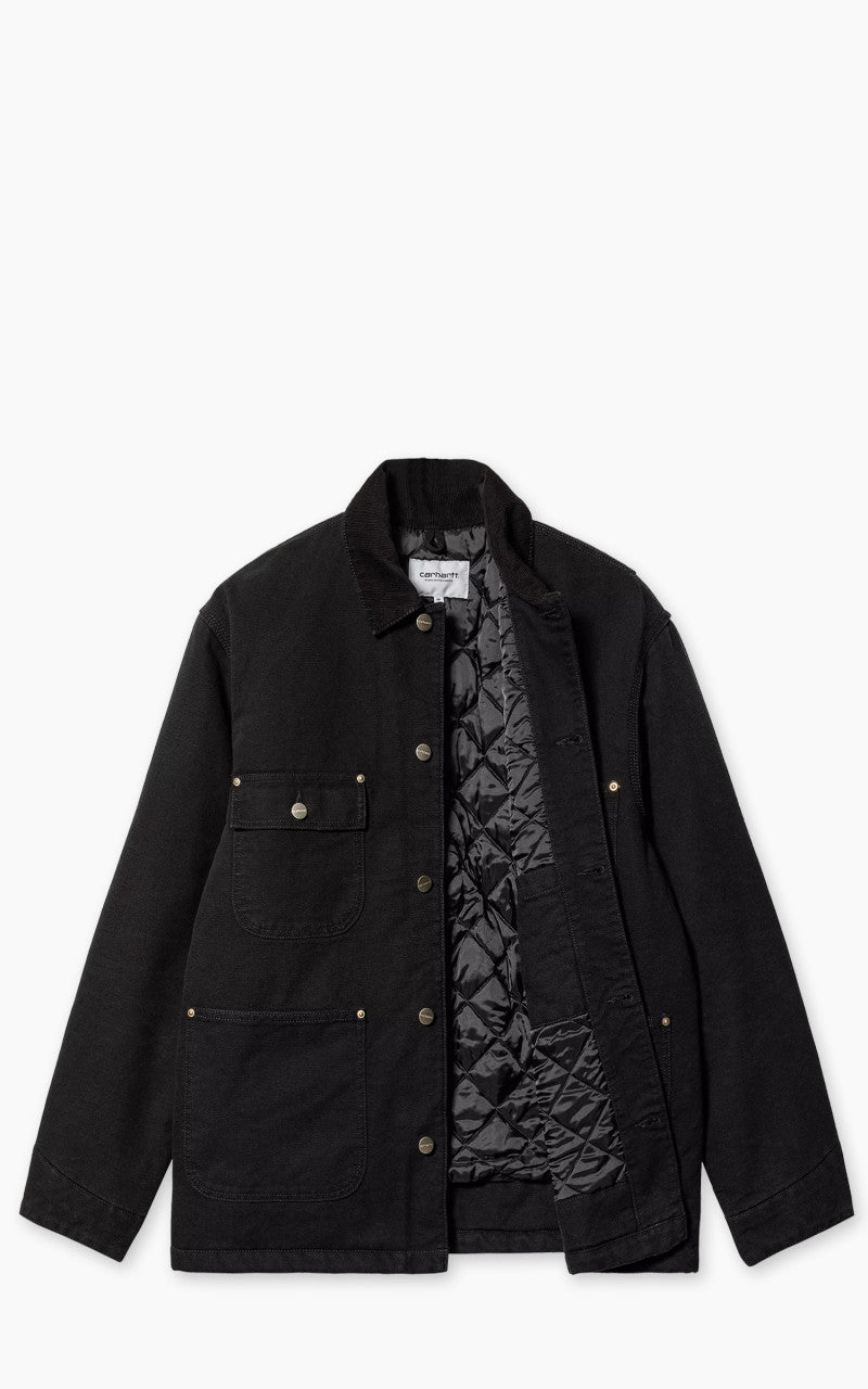 Carhartt WIP OG Chore Coat Aged Canvas Black/Black