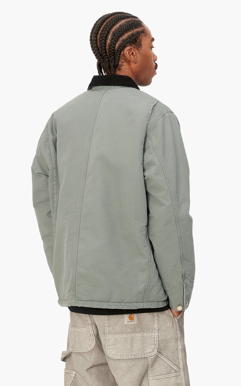 Carhartt WIP OG Chore Coat Aged Canvas Smoke Green