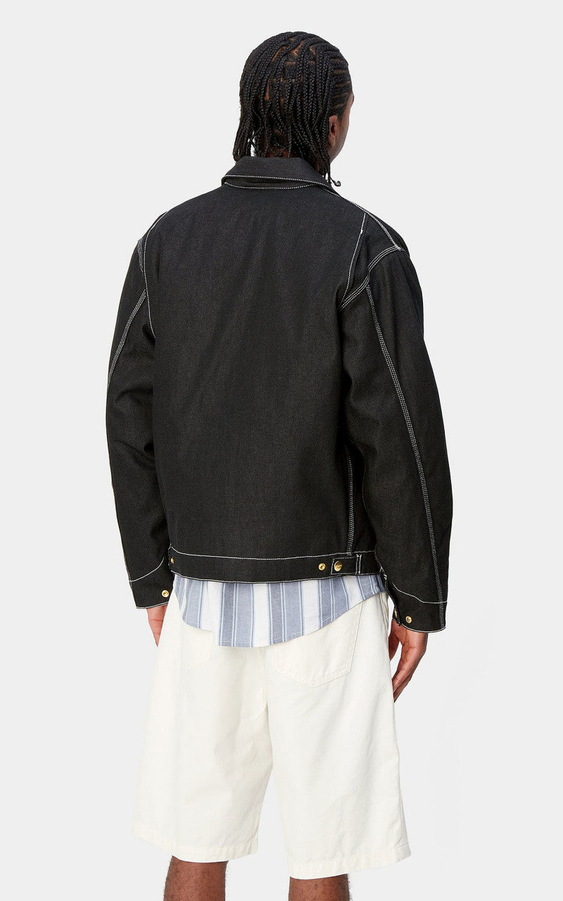 Carhartt WIP OG Detroit Jacket Norco Denim Black Rigid