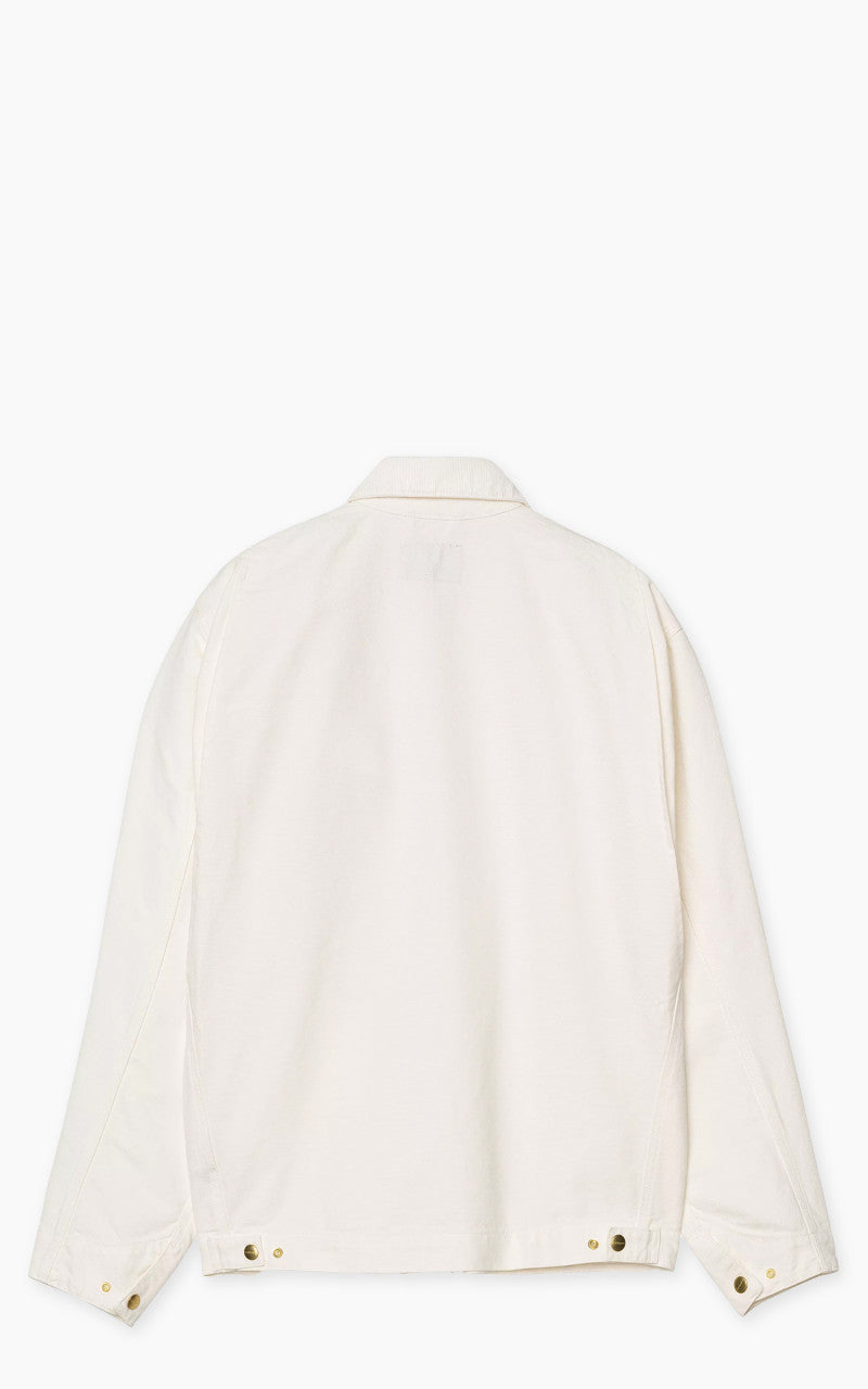 Carhartt WIP OG Detroit Jacket Dearborn Canvas Aged Canvas Wax/Wax