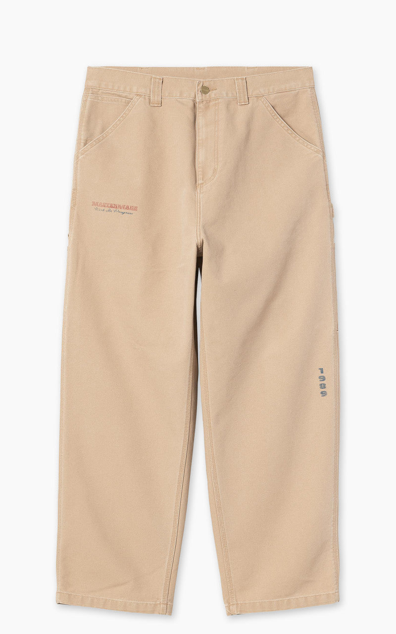 Carhartt WIP OG Single Knee Graphic Pant Heavy Stone Wash Dusty H Brown