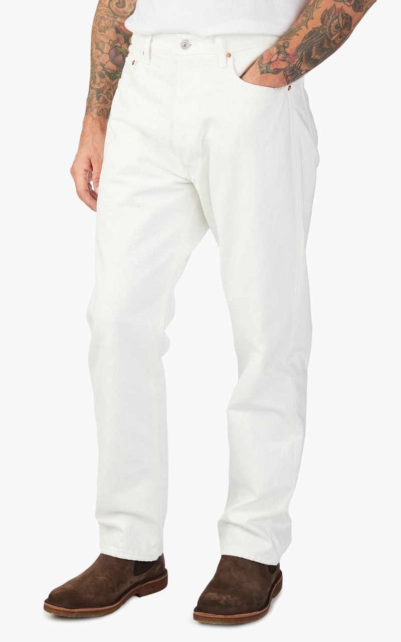 OrSlow Standard Fit Jeans 105 White