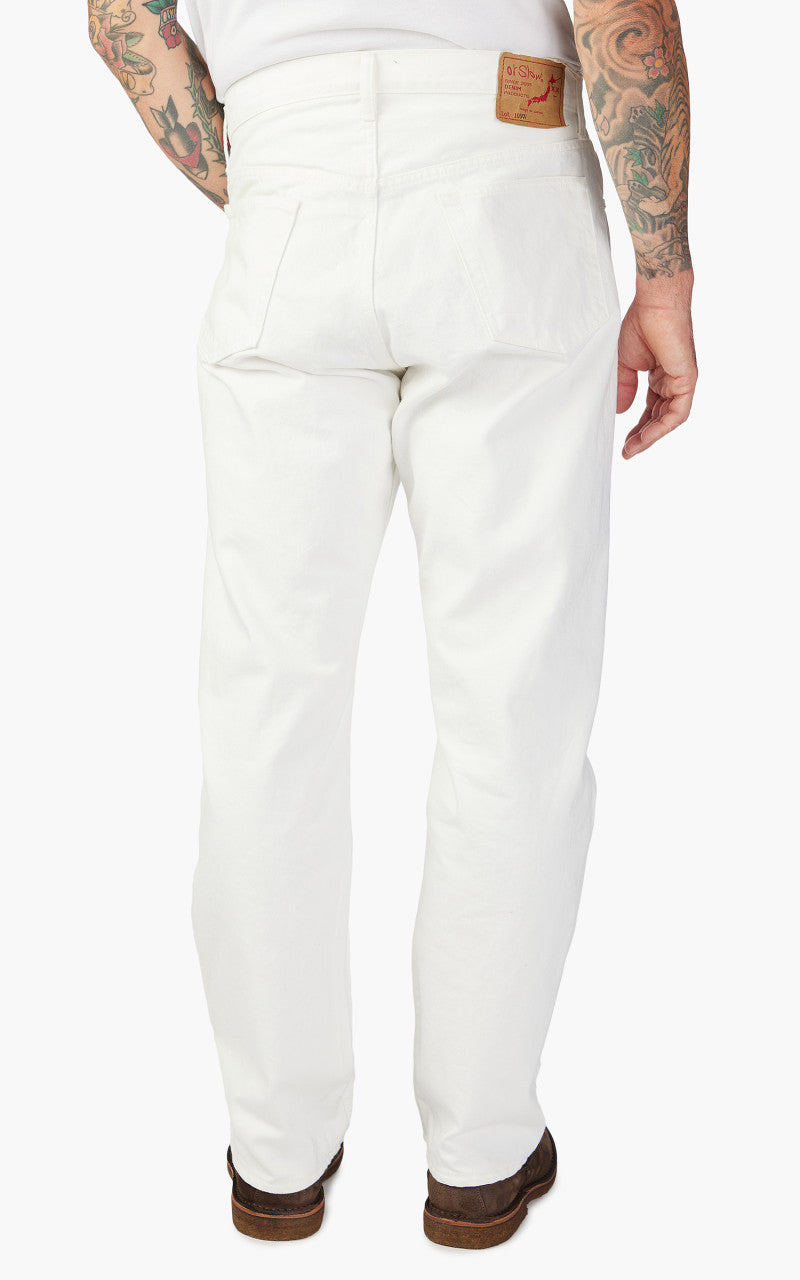 OrSlow Standard Fit Jeans 105 White