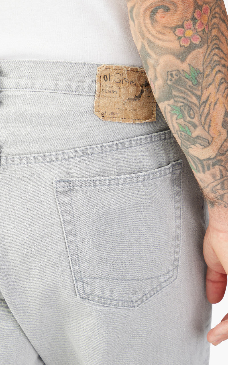 OrSlow Standard Fit Jeans 105 Faded Black