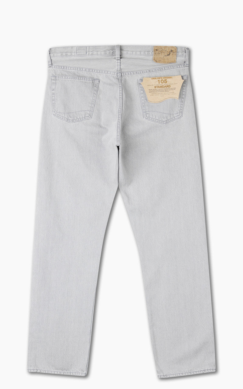 OrSlow Standard Fit Jeans 105 Faded Black