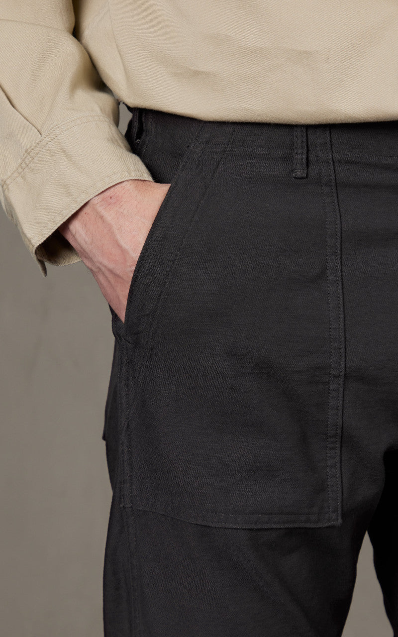 OrSlow US Army Fatigue Pants Slim Black