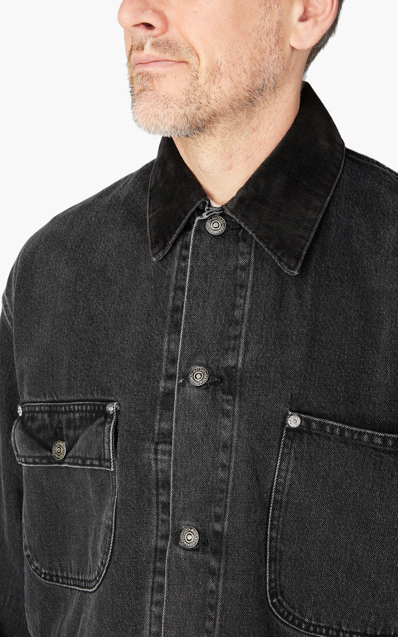OrSlow Loose Fit Coverall Stonewashed Black