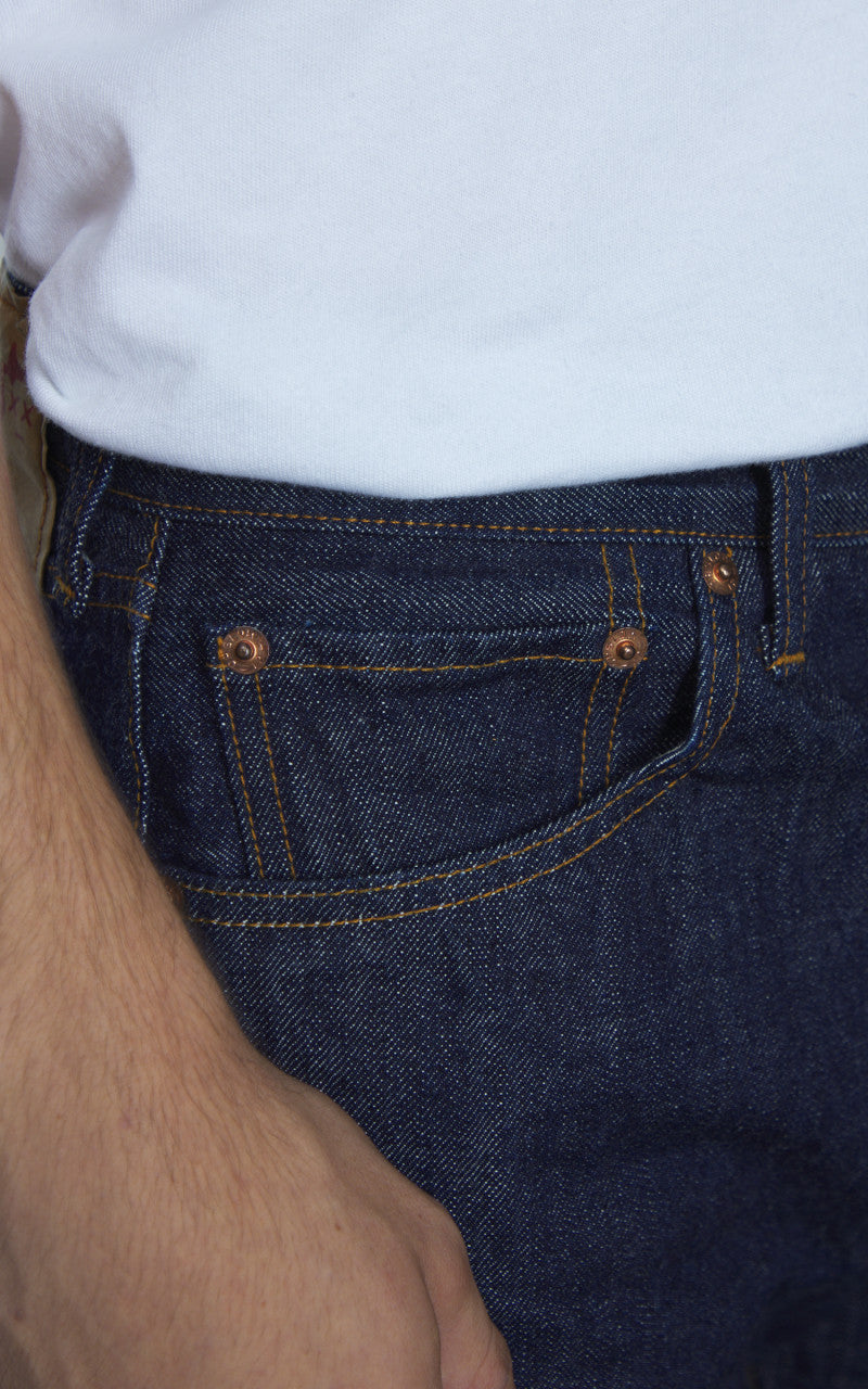 OrSlow Model 66 1966's Standard Fit Jeans One Wash Indigo