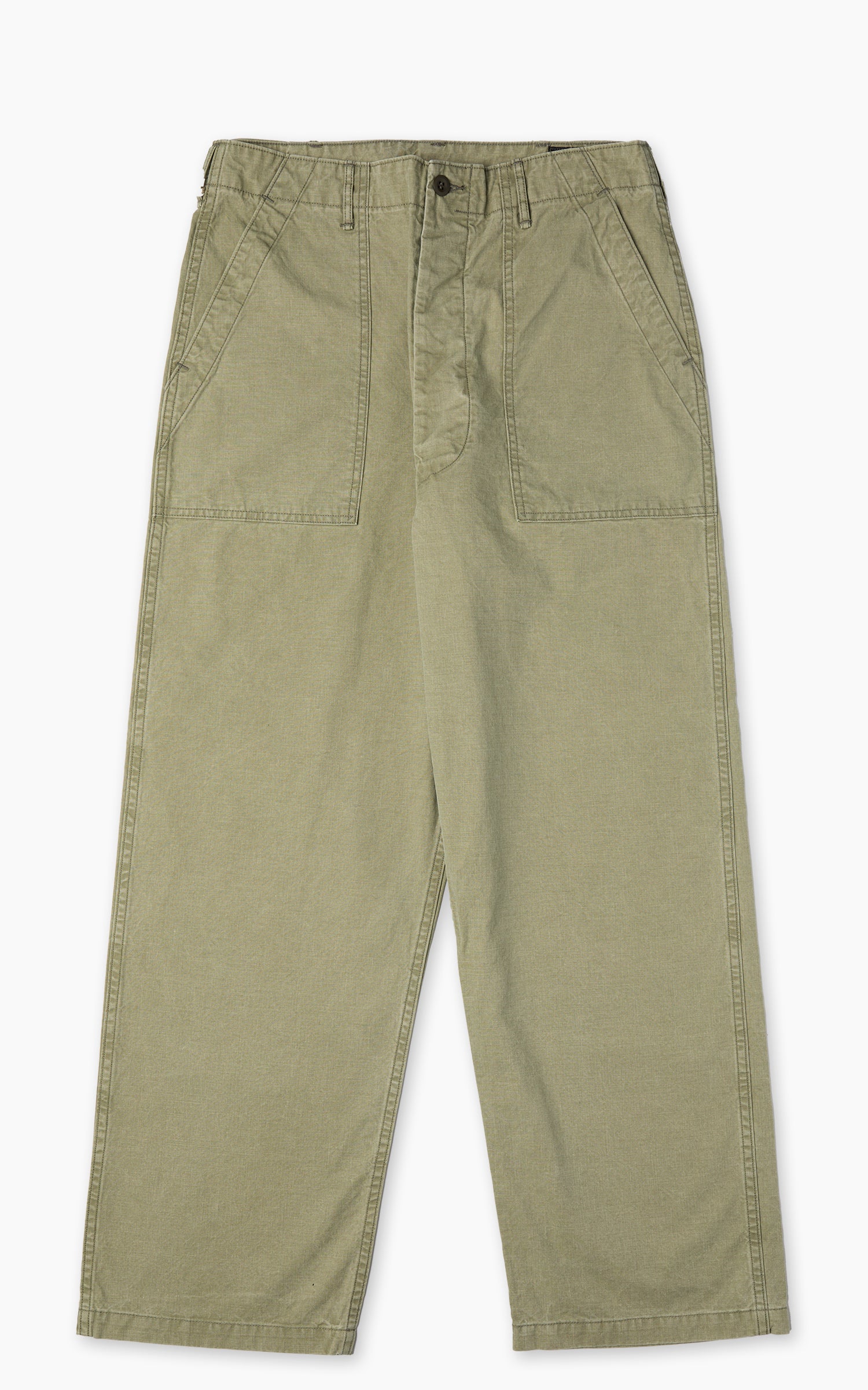 OrSlow Summer Fatigue Pants Cotton Olive
