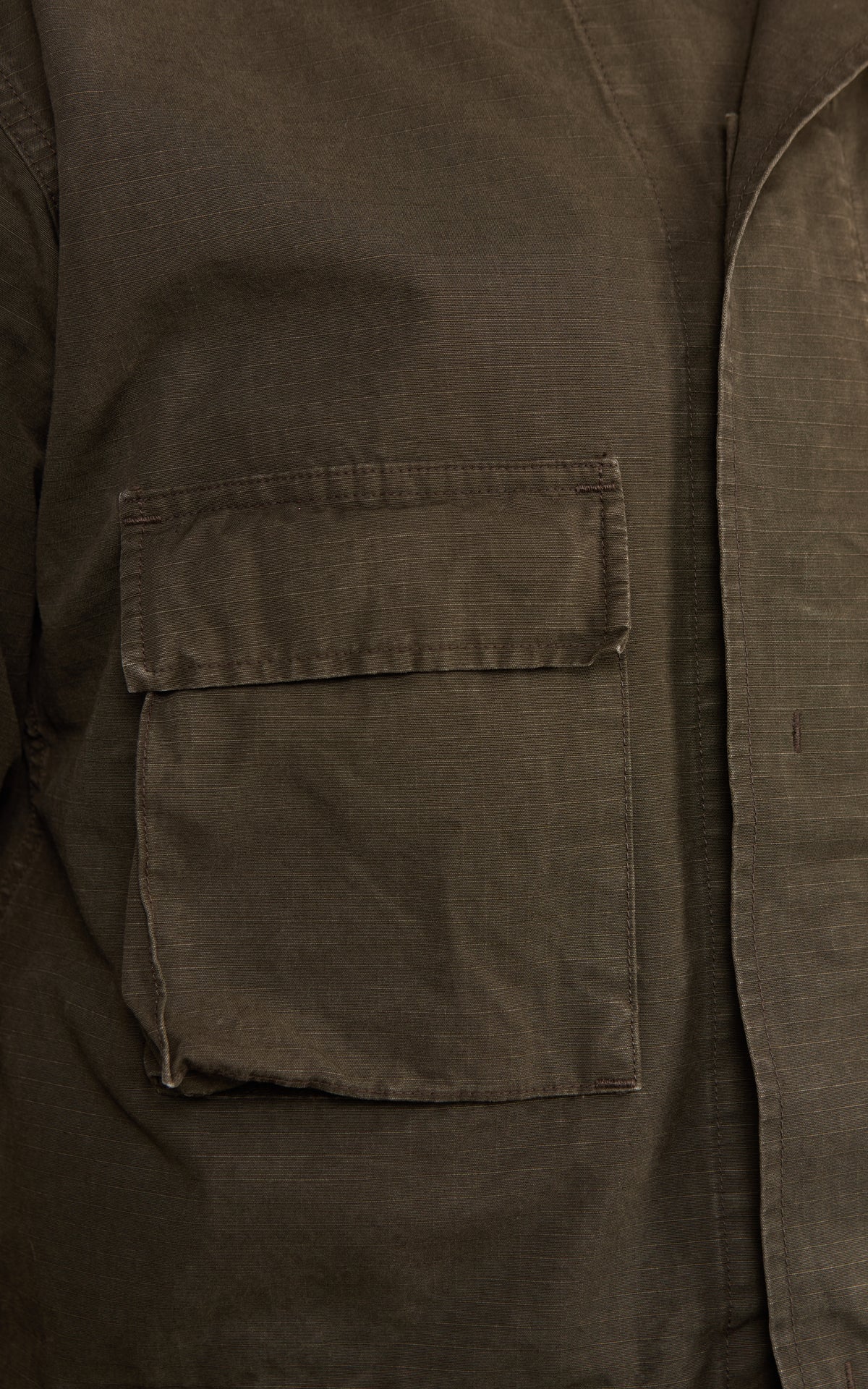 OrSlow BDU Jacket Washed Brown Coffee Brown