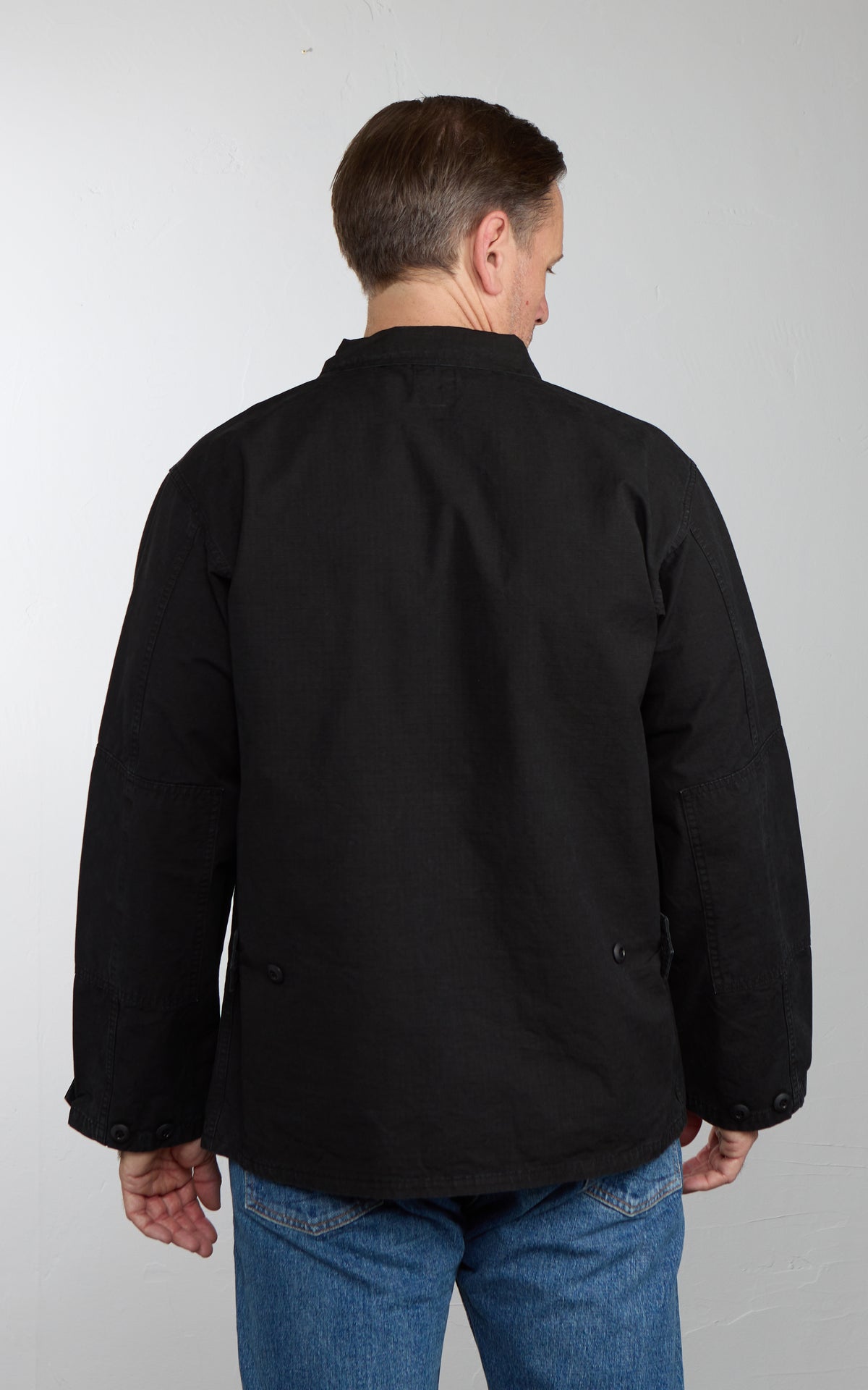 OrSlow BDU Jacket Washed Black Stone