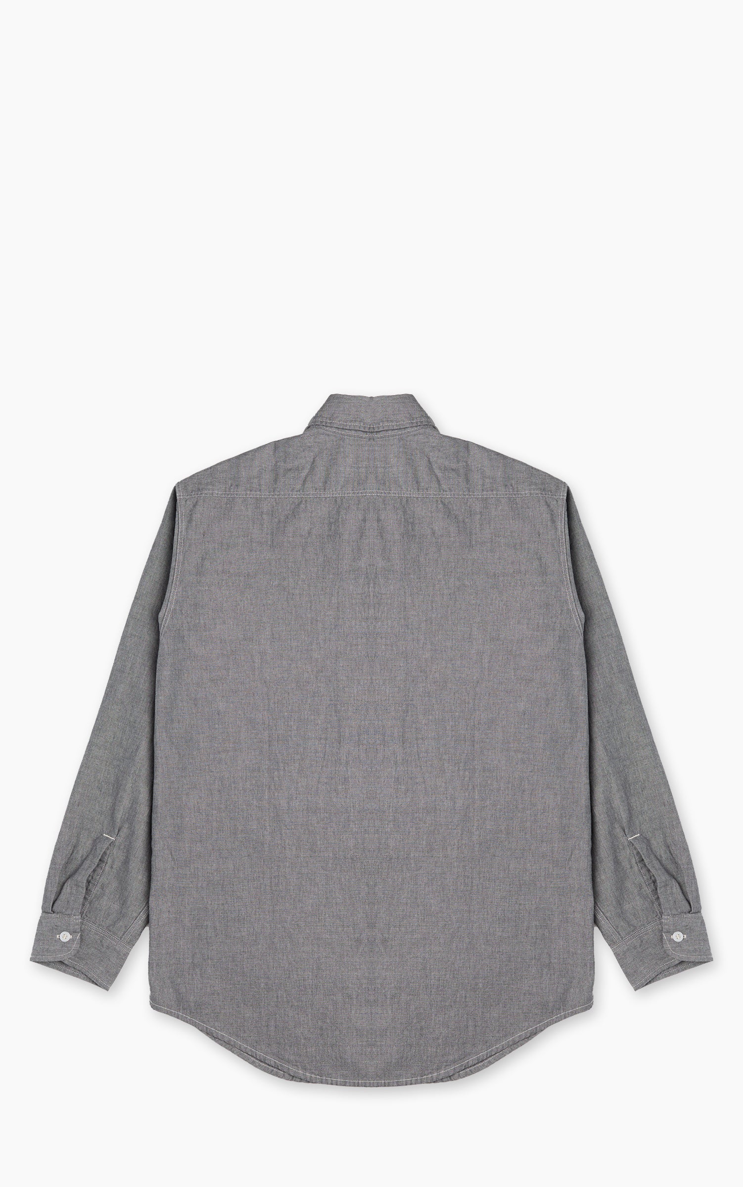 OrSlow Chambray Work Shirt Grey