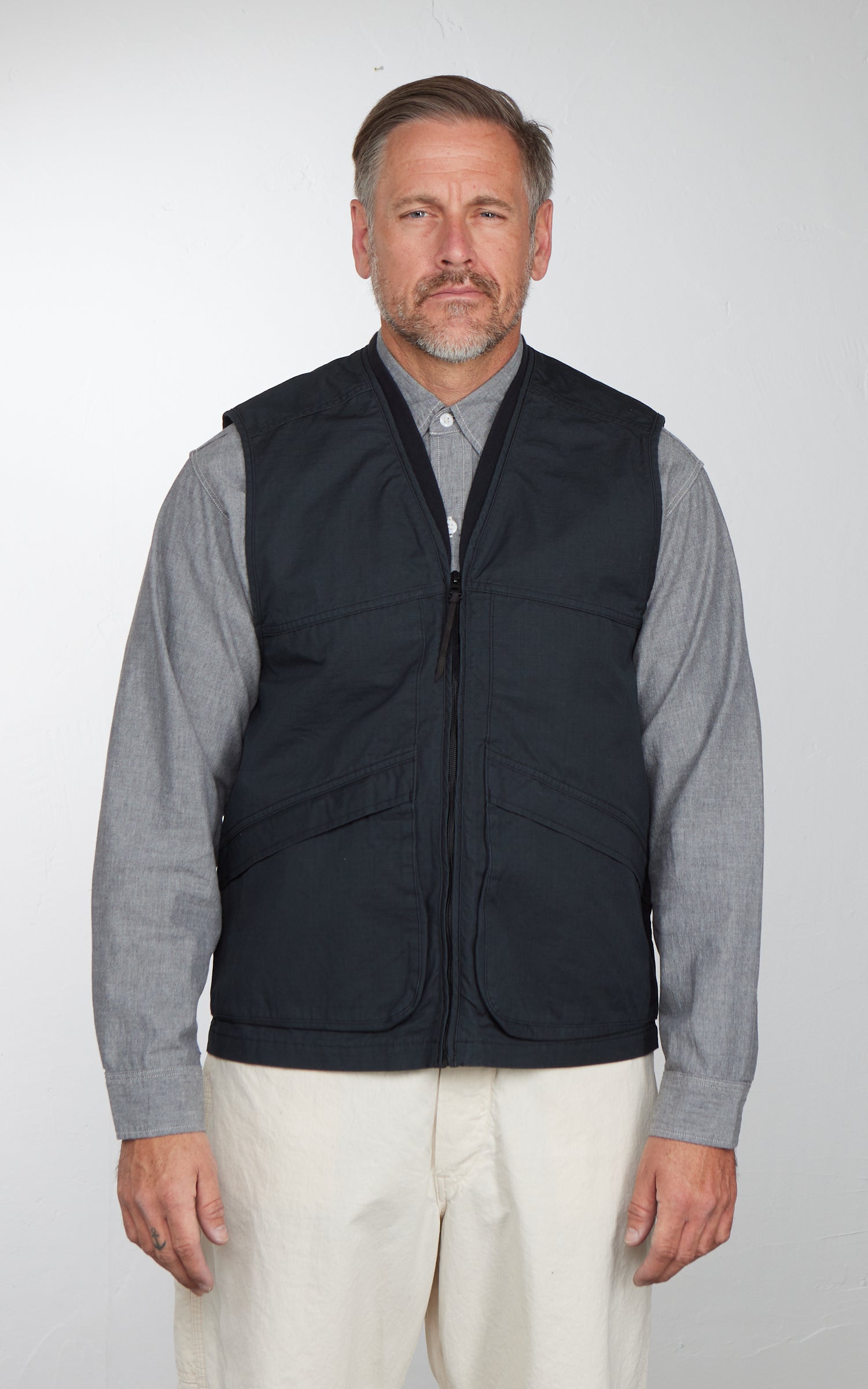OrSlow Utility Vest Navy