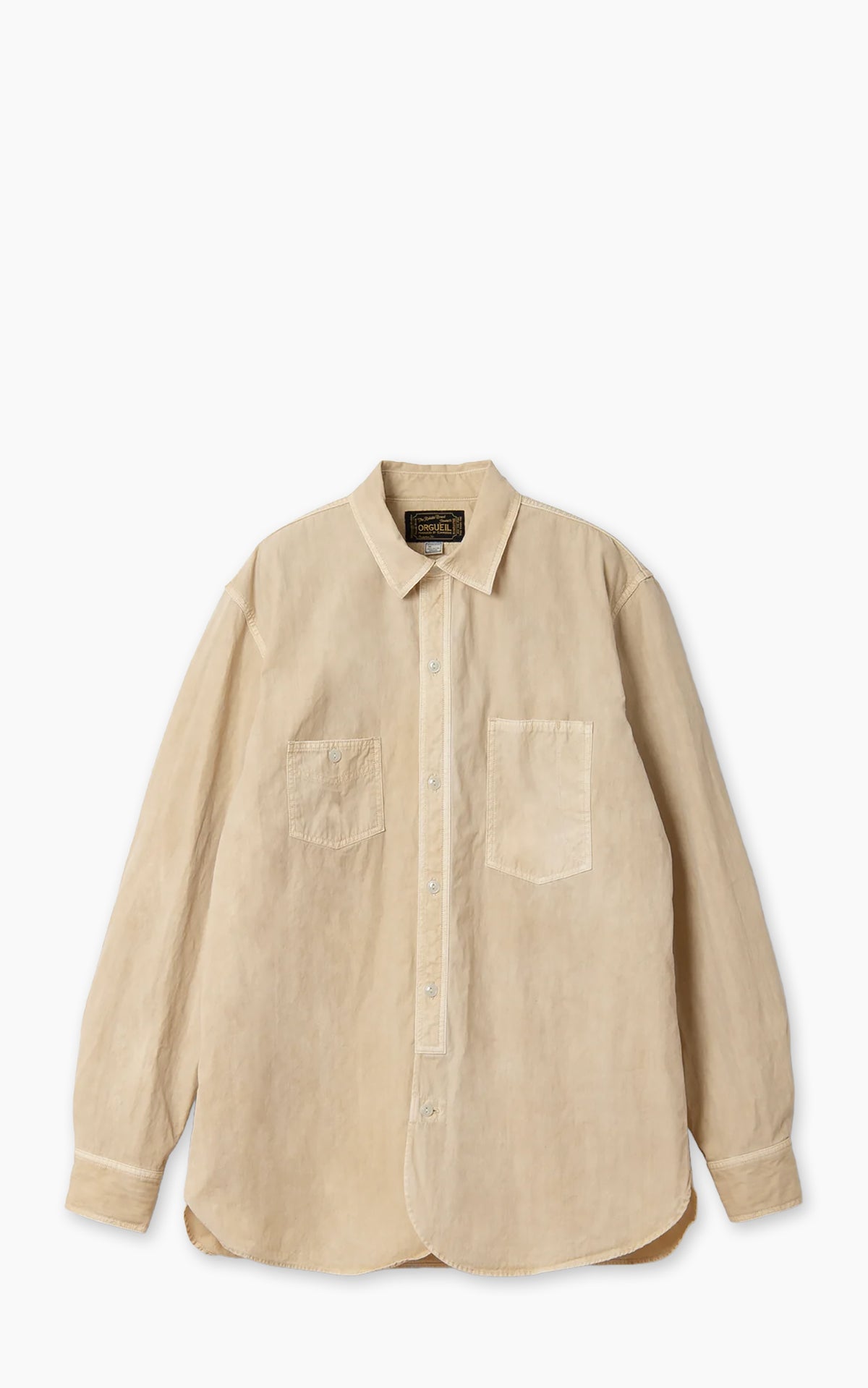 Orgueil OR-5130 1913s Work Shirt Beige