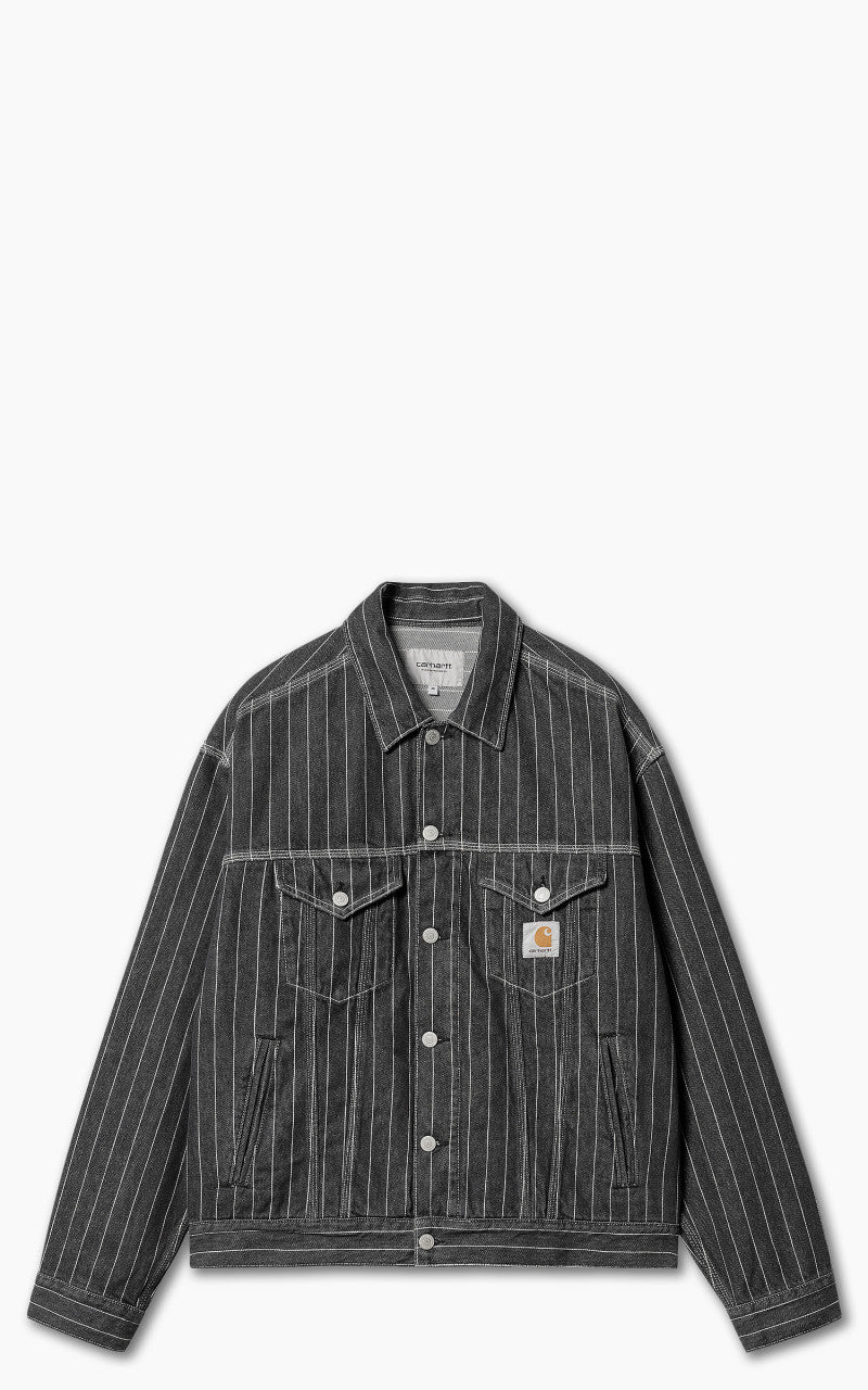 ジャケット・アウター CARHARTT WIP ORLEAN JACKET Carhartt WIP Orlean Jacket Orlean Stripe Black/White Stone