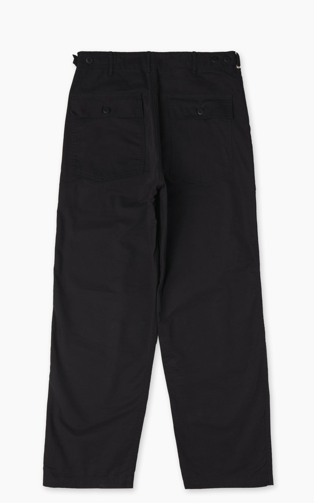 OrSlow US Army Fatigue Pants Regular Brushed Serge Black