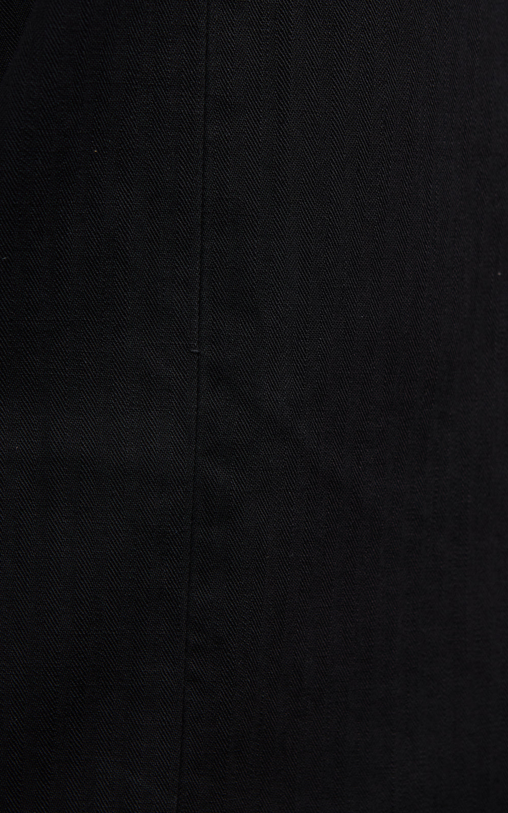 OrSlow U.S. Navy Wide-Fit Utility Herringbone Pants Black
