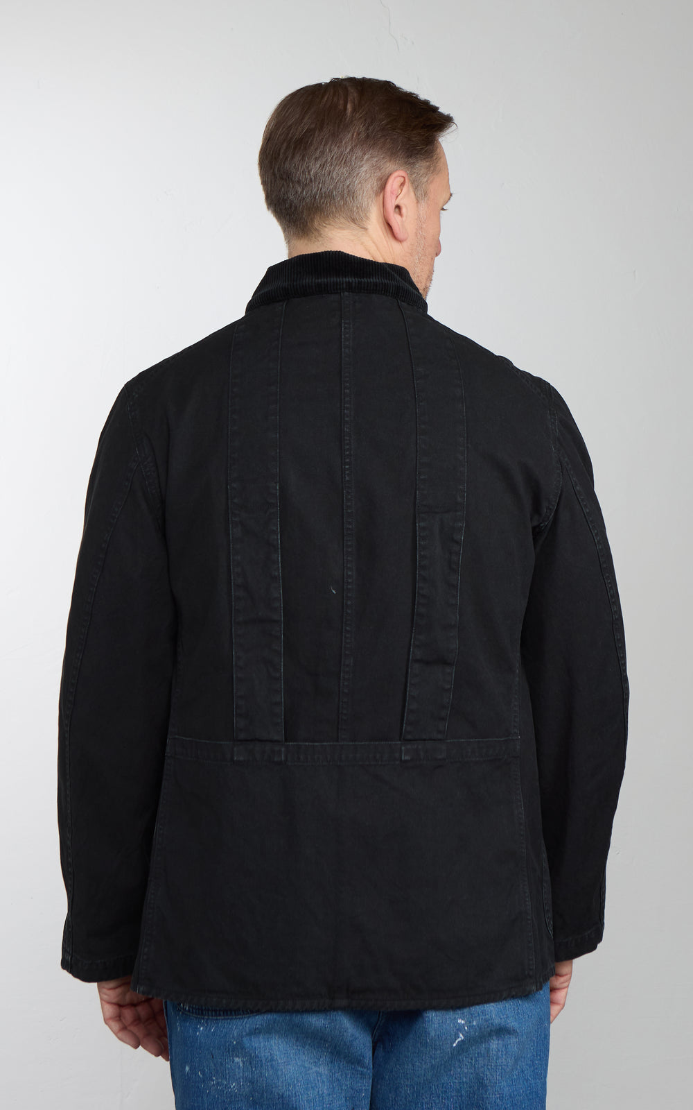 OrSlow 1930s Canvas Hunting Jacket Black
