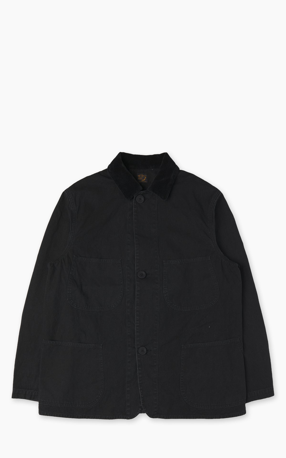 OrSlow 1930s Canvas Hunting Jacket Black