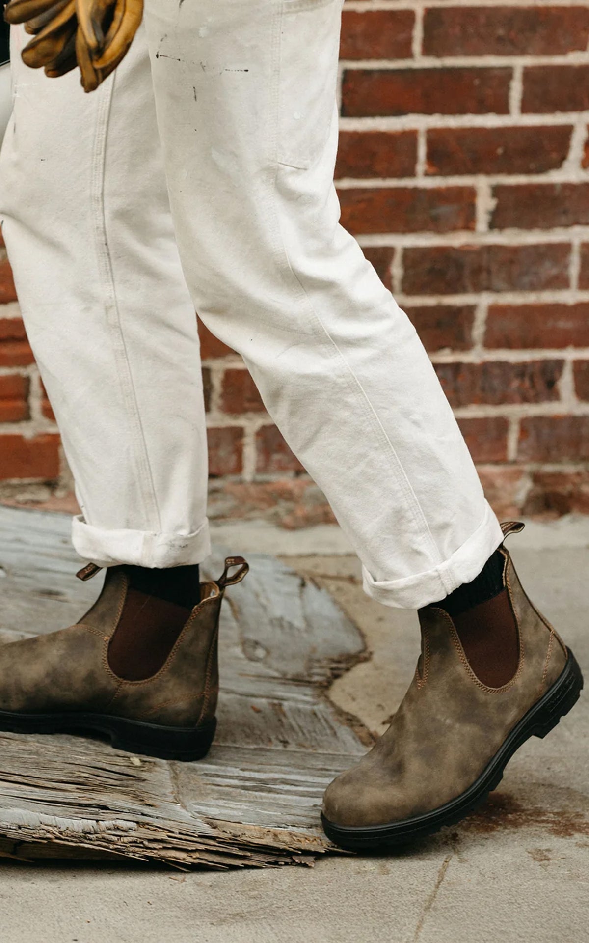 Blundstone 585 Classic Series Premium Leather Rustic Brown