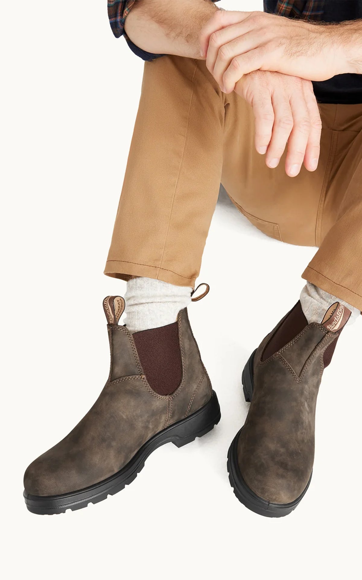 Blundstone 585 Classic Series Premium Leather Rustic Brown