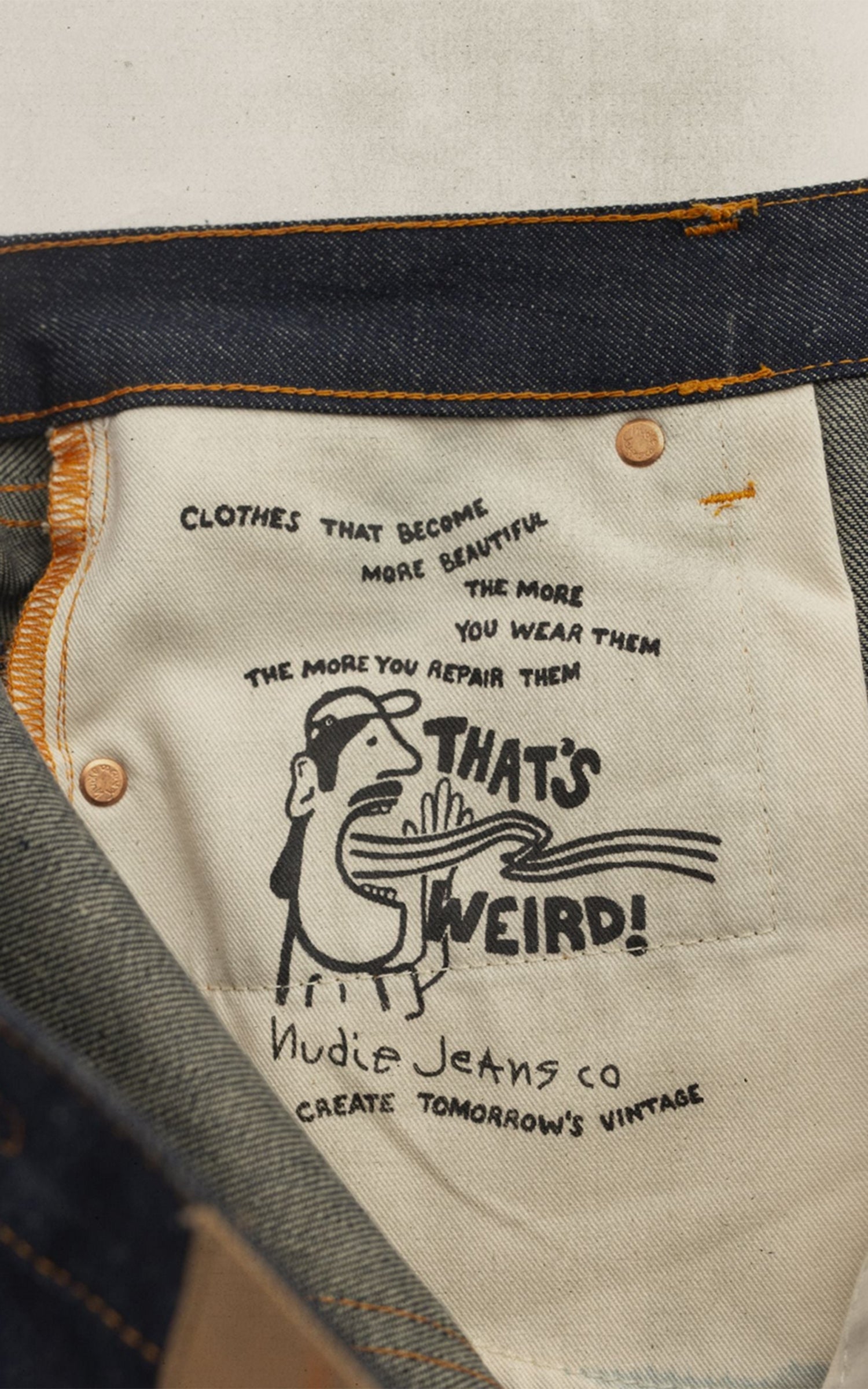 Nudie Jeans Rad Rufus Dry Weird