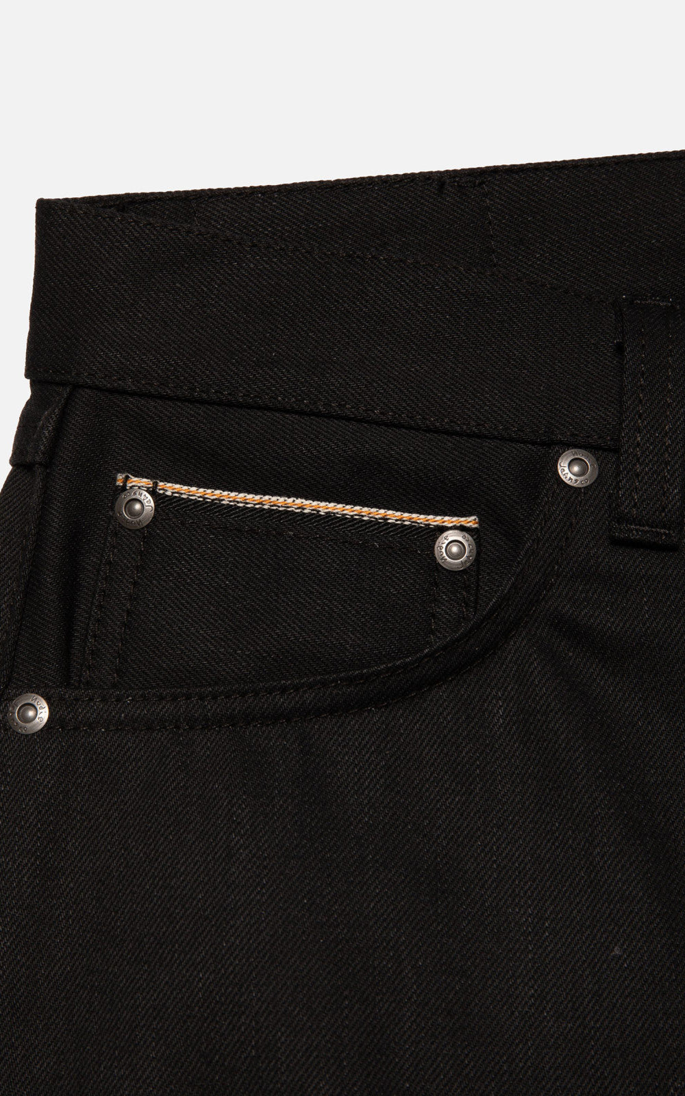 Nudie Jeans Rad Rufus Dry Black Selvage