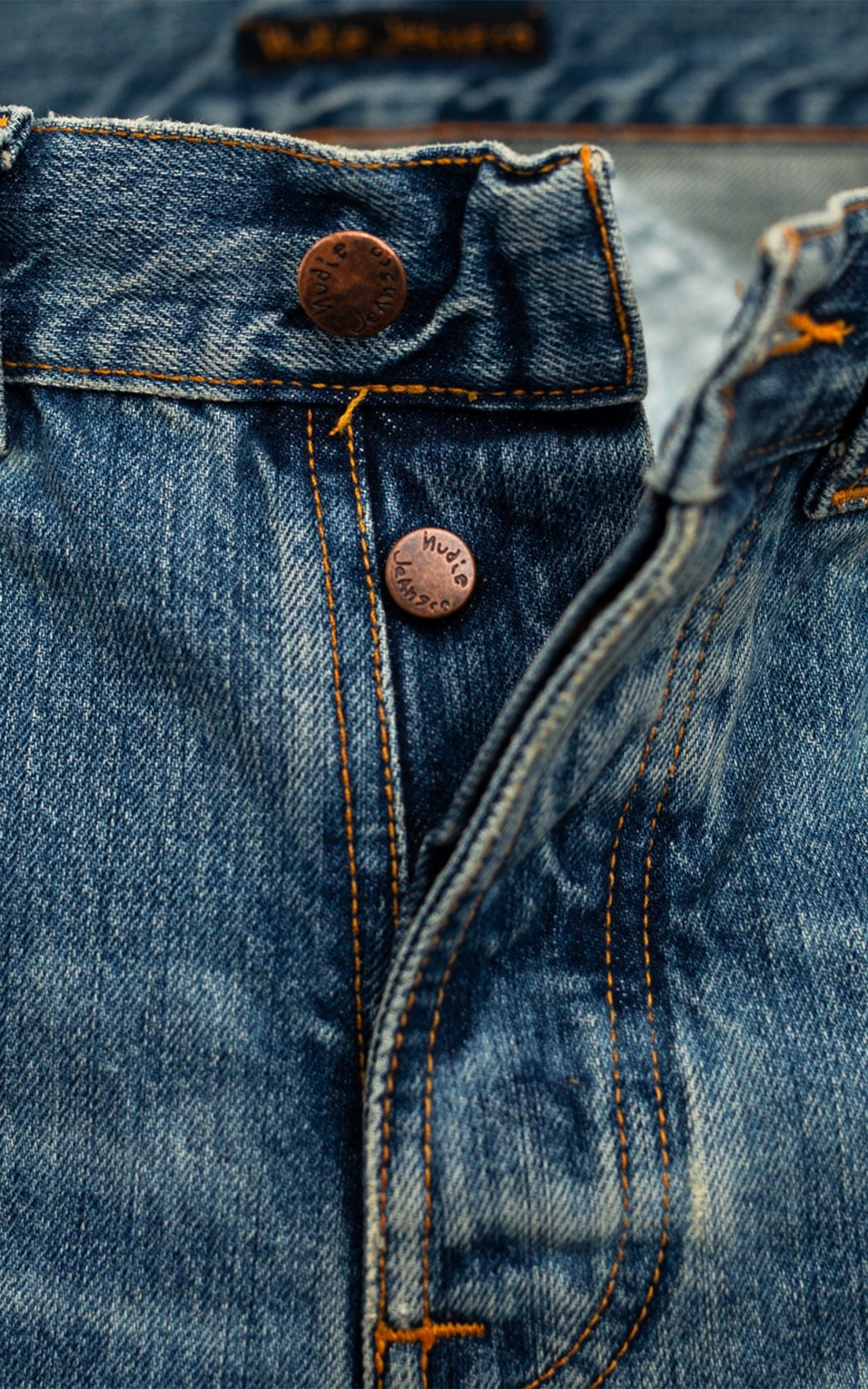 Nudie Jeans Regular Alf Silver Tracks