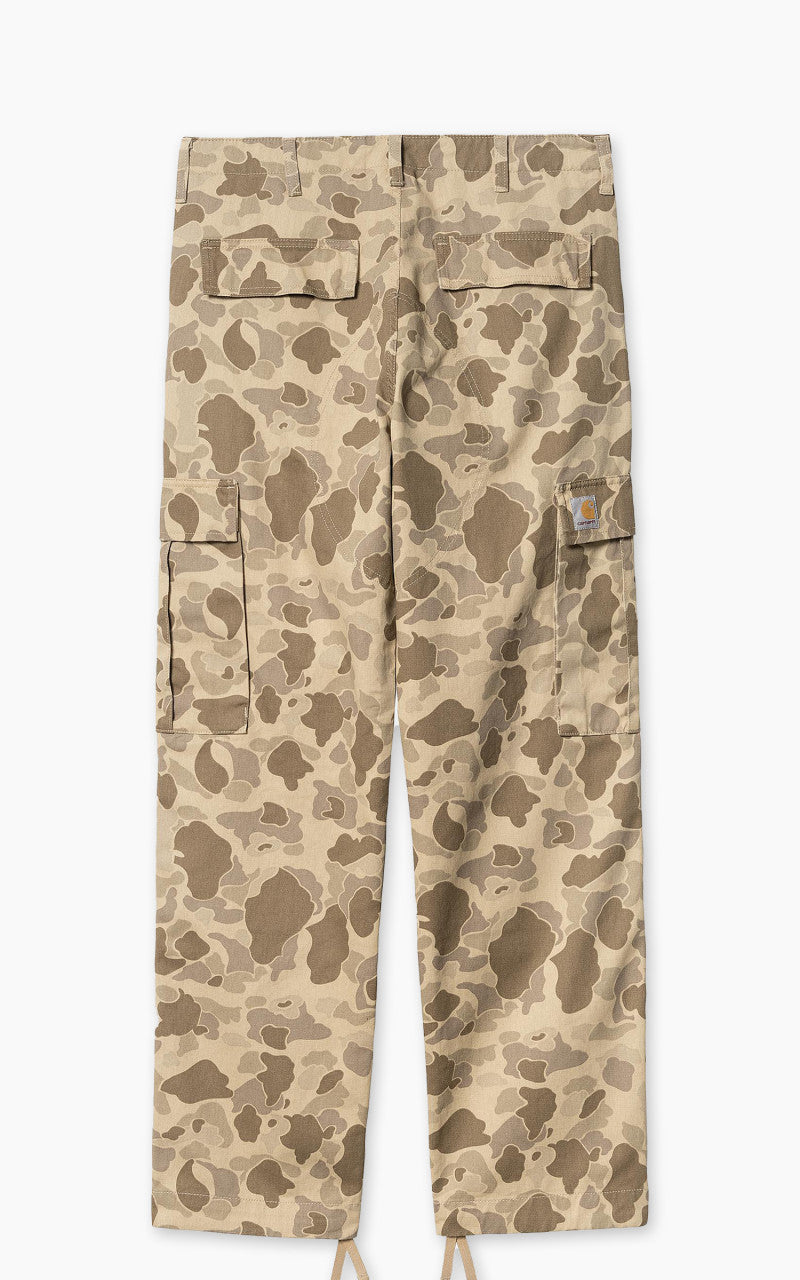 Carhartt WIP Regular Cargo Pant Moraga Twill Rinsed Desert Camo Duck