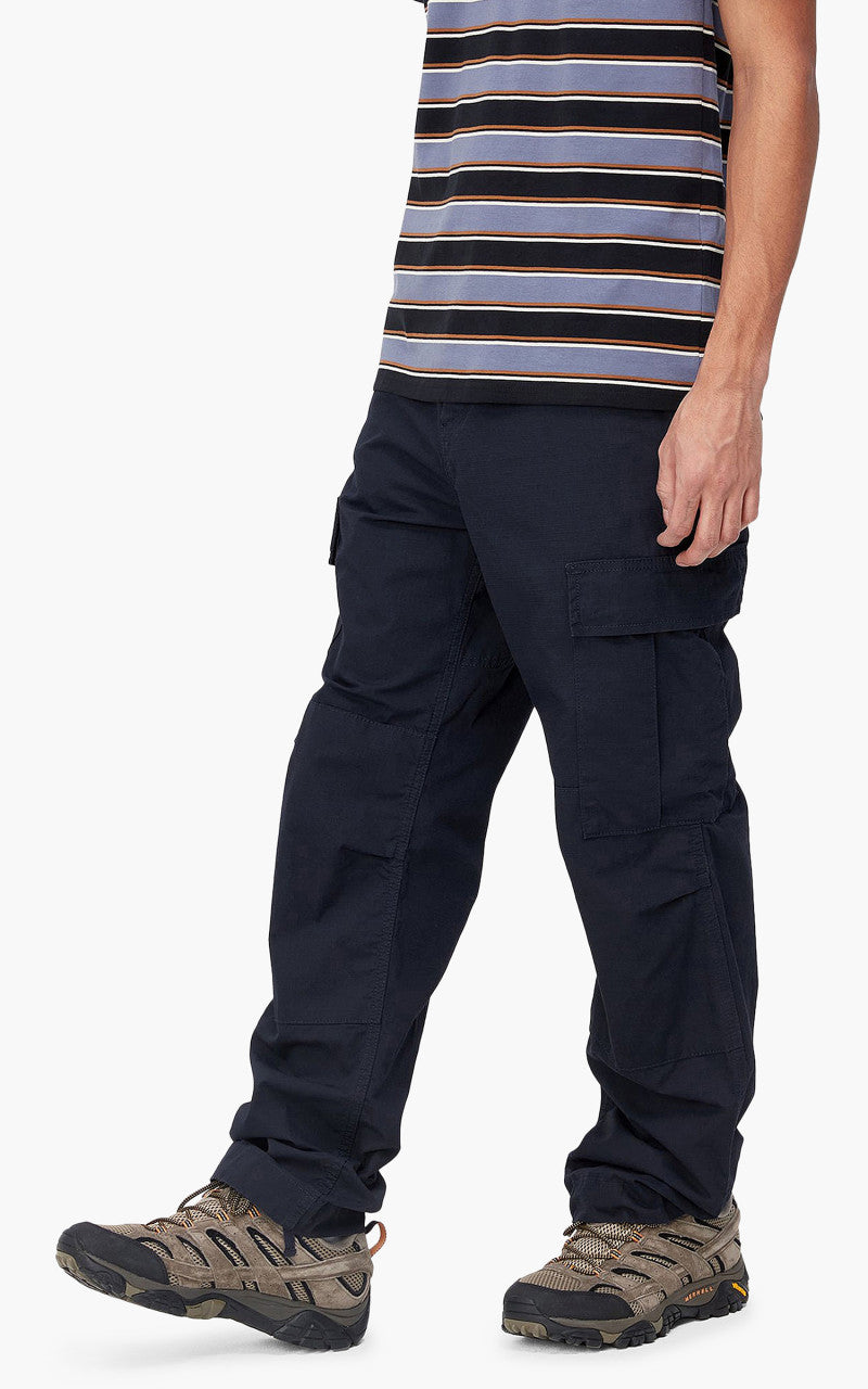 Carhartt WIP Regular Cargo Pant Dark Navy Rinsed