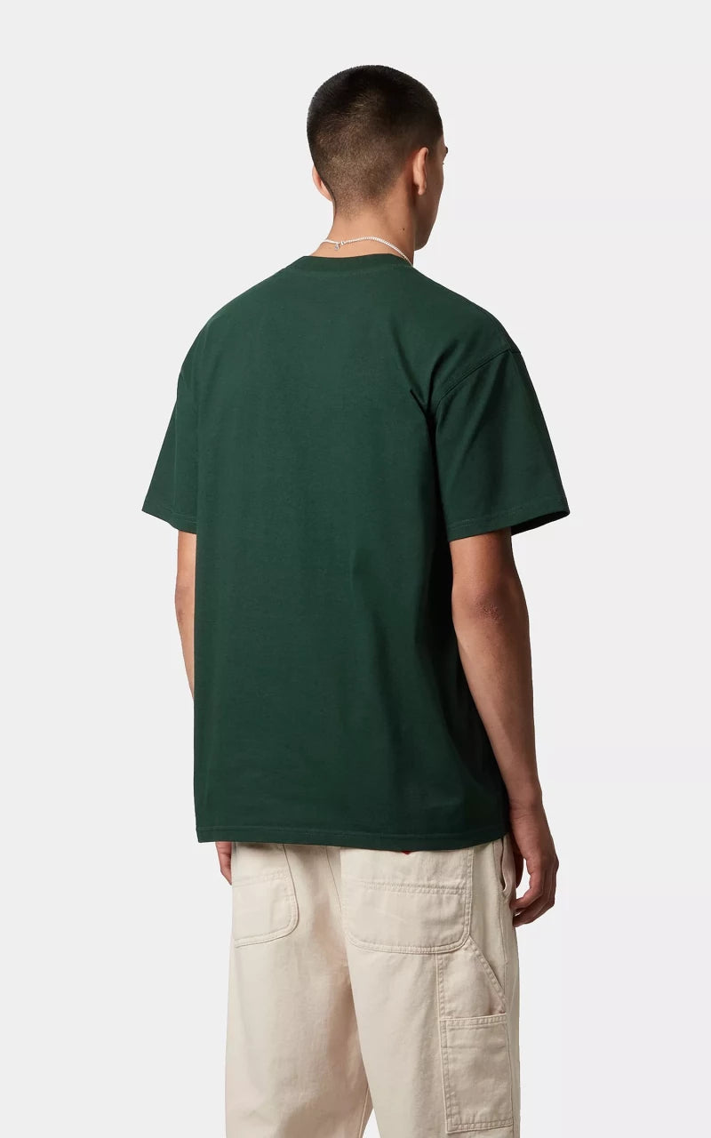 Carhartt WIP S/S American Script T-Shirt Conifer